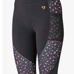 AUBRION KIDS' COOMBE RIDING TIGHTS Size 13-14